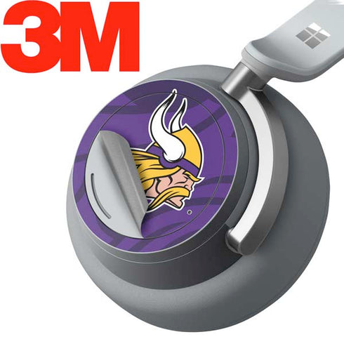 NFL Minnesota Vikings Double Vision Surface Headphones Skin